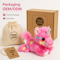 Fabricant de jouets en peluche licorne rose sur mesure, poupée personnalisée avec animal en peluche doux, vente en gros, faible MOQ, OEM, ODM