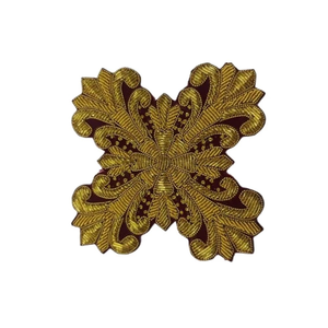 Badges brodés à la main exclusifs, collection de patchs brodés décoratifs de haute qualité, avec logo personnalisé, étiquette privée, OEM - Product Image 1