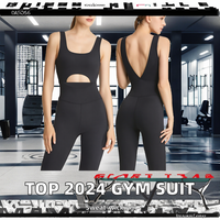 Edoor Wears - Mono Deportivo para Mujer, Nuevo Modelo 2024, Logotipo Personalizado, Transpirable, Absorbente de Sudor, Spandex/Nailon, Sin Mangas, Cuello Redondo