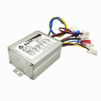 Kontroler Motor DC 350W 24V/36V 2-Kecepatan untuk Sepeda Listrik, E-Tricycle, E-Scooter (Model PW)