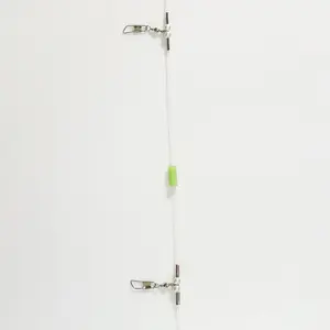Nouveau Design 3 pièces par sac pêche Trace leurres fil Rig Spinner fil Leader avec pivotant et <span class=keywords><strong>Snap</strong></span> - Product Image 1