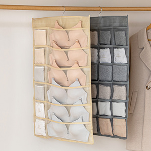 Hanging Closet Organizer With 20 Pockets For Underwear Socks And Small Items <b>Wardrobe</b> Storage Bag - Product Image 4