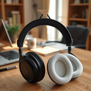 Almohadillas de repuesto para auriculares D3279 de espuma viscoelástica y cuero PU para auriculares <span class=keywords><strong>TOUR</strong></span> <span class=keywords><strong>ONE</strong></span> <span class=keywords><strong>M2</strong></span> - Product Image 3