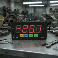 Compteur de régime numérique à 6 chiffres, tachymètre, fréquencemètre, communication RS232 Modbus-RTU, entrée 90-260V AC/DC, MYPIN
