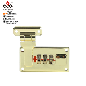 שלוש שילוב ספרות מנעול מנעולים מתכת עבור תיקי תיק בטיחות כסף עמיד בטיחות תיבת תיבת אחסון - Product Image 4
