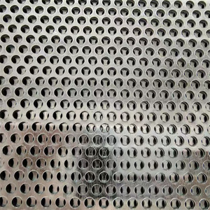 Nhà Máy Giá 4x8 thép không gỉ đục lỗ kim loại lưới lỗ sóng tấm kim loại đục lỗ - Product Image 1