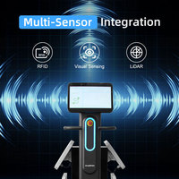 CHAFON W100 Mapas y Rutas personalizables Robot inteligente Material ABS para sistema de inventario automatizado