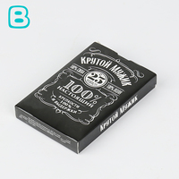 Высококачественные водонепроницаемые игральные карты с логотипом