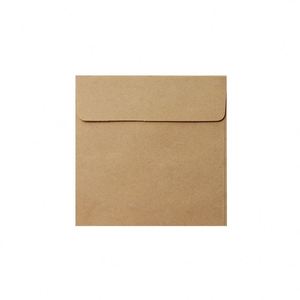 Sobres Cuadrados Retro de Papel Kraft Fresco de 10x10 cm para Cartas de Amor, Mini Sobres Pequeños de 10*10 para Tarjetas de Felicitación - Product Image 1