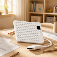 Plateau de jeu électronique multifonction intelligent AI Gomoku Go, 17 modes de jeu, modèle éducatif en silicone anti-rongeurs Vanguard