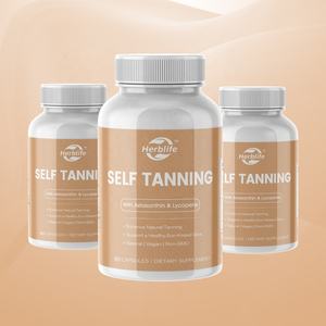 Suplementos para Bronceado de la Piel OEM ODM, Cápsulas de Bronceado sin Sol con Astaxantina y Licopeno, Gran Venta - Product Image 2