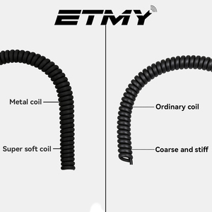Microphone haut-parleur à distance ET-MH500 avec connecteur 2 broches et prise jack 3,5 mm pour radio talkie-walkie UV-5R UV-82 BF-888S BF-9700 - Product Image 2