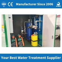 Nano-Blasengenerator MBR Abwasserbehandlungsanlage-50 KLD Industrie-/Haushalts-Abwasseraufbereitungssystem Motorlager 380V