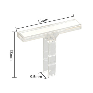 คลิปยึดฉลาก Chkl Klm A พลาสติกใสสำหรับอุปกรณ์อิเล็กทรอนิกส์ - Product Image 2