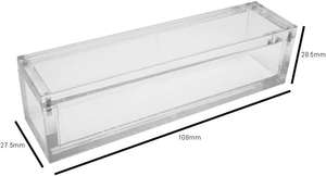 Yageli nhỏ trong suốt xúc xắc <span class=keywords><strong>Cube</strong></span> lưu trữ Acrylic rõ ràng xúc xắc hiển thị trường hợp với nắp từ - Product Image 6