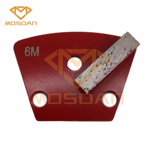 Zapatero trapezoidal de una sola barra, almohadillas Puck de pulido de hormigón, herramientas - Product Image 1