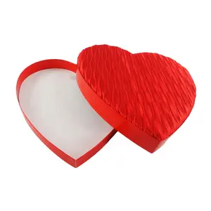 Free Sample Manufacturer Custom Luxury Wedding lucky Gift Heart shaped gift Box for candy