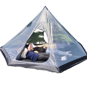 MCETO TX320pro tente d'été demi-maille intérieure pyramide <span class=keywords><strong>Tipi</strong></span> auvent chaud extérieur polyester sac à dos camping <span class=keywords><strong>moustiquaire</strong></span> - Product Image 1