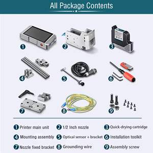 Phezer <span class=keywords><strong>Pw</strong></span> Loạt Tốc Độ Cao Đa Chức Năng In Phun Tự Động Mã Hóa Máy Cho Dây Chuyền Sản Xuất Thẻ Nhãn Máy In Flex/Trứng - Product Image 6