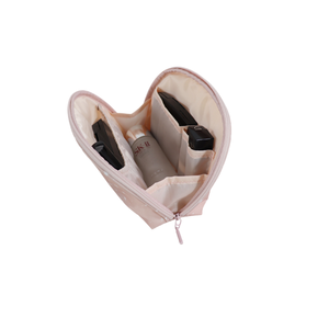 Sac de maquillage portable tendance et spacieux pour femme, personnalisé, en nylon, polyester et coton - Product Image 1