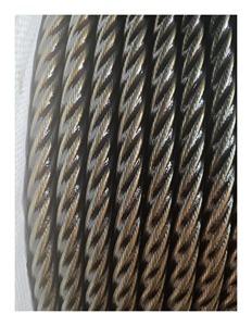 Câble en acier galvanisé haute intensité 6x37 pour grue, palan, élévateur - Product Image 3
