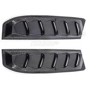 Cubierta Decorativa para Ventilación Lateral de Ventana Trasera con Aspecto de Fibra de Carbono para Honda Civic 10ª Generación 2016-2020, Accesorios para Automóviles - Product Image 6