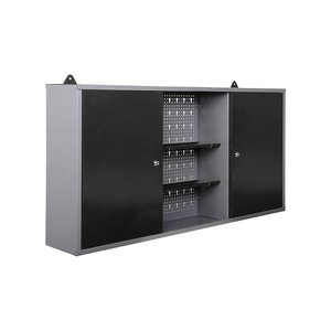 JZD Garage Workshop Cabinet Work Bench Wall Hanging Cabinet Lockable Garage With Tool