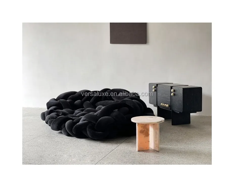 Italian personality creative designer twist woven python sofa modern living room sofa sofa couch bed