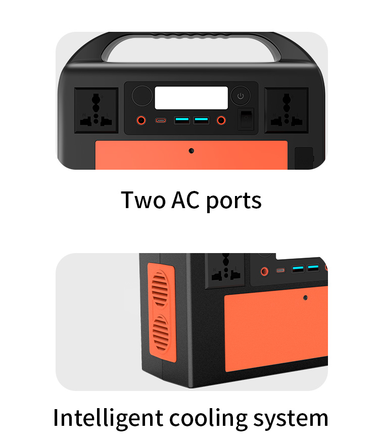 333Wh Mobile Phone Laptop Camping 300W Outdoor Solar Generator Portable Power Station - Power Station - 13