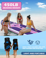 Planche à pagaie gonflable Stand up Surf Aquamarine Planche à pagaie de pêche avec siège de kayak