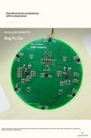 Microphone omnidirectionnel 360° pour la capture sonore, carte de développement de localisation de source sonore haute précision avec SDK