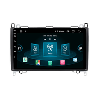 Radio mobil 2 + 32GB 9 inci, untuk Mercedes Benz B200 A B Class W169 W245 Viano Vito W639 Sprinter W906 dengan output Video