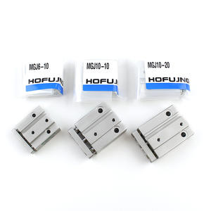 Cilindro Miniatura de Tres Ejes y Tres Varillas con Guía Lineal, Bloques de Guía Lineal Pequeños MGJ6*5/10/15/20 MGJ10*10 - Product Image 1