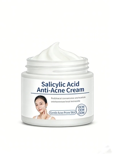 Crème <span class=keywords><strong>anti</strong></span>-acné à l'acide salicylique, best-seller OEM/ODM, hydratante et nourrissante pour peaux sujettes à l'acné - Product Image 2