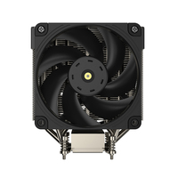 Refroidisseur CPU Coolserver CS-AM5-4UR26 AM5, 6 caloducs, 4U, 4 broches, silencieux, roulement à billes, 36 CFM, cuivre, aluminium, TDP 220W, boîtier d'ordinateur