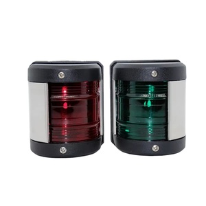 <span class=keywords><strong>Feux</strong></span> <span class=keywords><strong>de</strong></span> <span class=keywords><strong>navigation</strong></span> latéraux durables pour bateaux marins, gauche et droite, 12V <span class=keywords><strong>LED</strong></span> noir rouge vert ABS acier inoxydable XINGHUI - Product Image 3