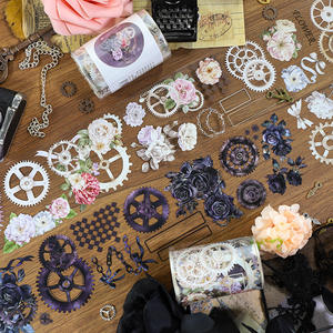 เทป1ม้วนสำหรับตกแต่งฮาโลวีนแบบ DIY เทป Washi สำหรับทำคู่มือทิวทัศน์ - Product Image 4