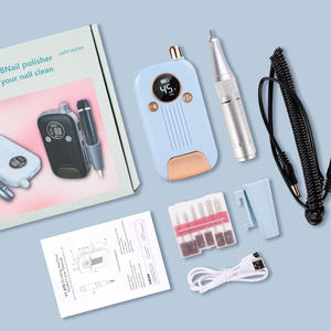 Perceuse à ongles rechargeable à prix réduit pour l'approvisionnement mixte, avec grand écran LCD HD, 45000 tr/min, machine à polir les ongles - Product Image 5