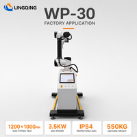 Robot de palettisation collaboratif WP-30 Cobot Palettiseur de caisses Précision de 0,04 mm Bras robotique Système d'emballage à la fin de ligne