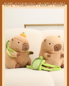 Phim Hoạt Hình Dễ Thương Đa Dimesions Capybara Búp Bê Sang Trọng Ba Lô Nước Cá Heo Sang Trọng Tùy Chỉnh Búp Bê Túi Cho Cô Gái Phim Hoạt Hình Vai Túi - Product Image 4