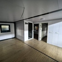 Maison conteneur extensible préfabriquée modulaire pour hôtel, bureau, villa, terrain non utilisé, parc