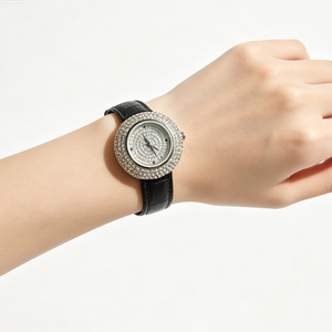 Orologi personalizzati da <span class=keywords><strong>donna</strong></span> in lega al quarzo con quadrante in vetro 32mm e <span class=keywords><strong>cinturino</strong></span> in <span class=keywords><strong>pelle</strong></span> movimento giapponese - Product Image 3