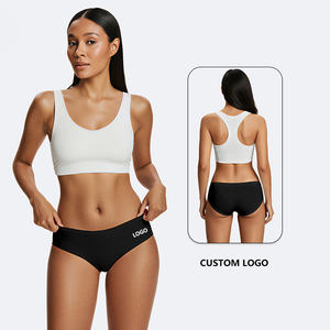 Culottes respirantes hypoallergéniques en gros personnalisées Hingto, culottes invisibles de yoga et de sport respirantes pour femmes, culottes à haute élasticité - Product Image 3