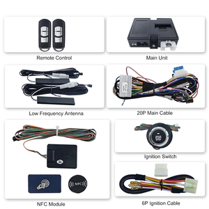 Système d'alarme de <span class=keywords><strong>voiture</strong></span> à entrée sans clé universelle OVI Alarme à code de sécurité à bouton-poussoir <span class=keywords><strong>Prix</strong></span> d'usine Convient à 95% des voitures - Product Image 2