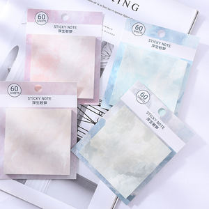 Note adhésive en papier imprimé personnalisé, note adhésive, design ciel étoilé mignon, coloré, pièces - Product Image 3