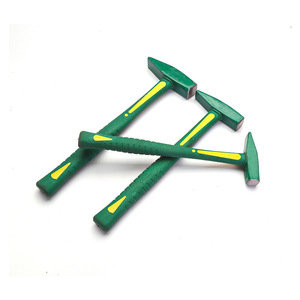 Marteau de charpentier neutre en acier au carbone à tête rectangulaire, manche en plastique, petit marteau domestique, outil de tapotement, origine Shandong - Product Image 1