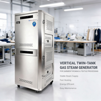 Générateur de vapeur au gaz commercial JOWIN 160KW, 220kg/h, acier inoxydable 304, pour usine de vêtements, hôpital, buanderie