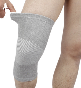 Genouillère Premium en Bambou Charbon Élastique à Compression pour Protection - Product Image 2