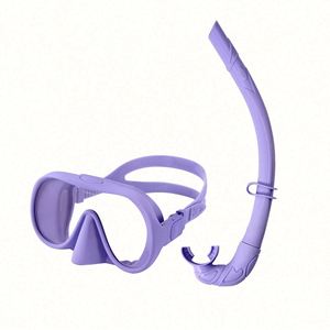 Máscara de Buceo de Silicona Líquida, Plegable, Impermeable, Ajustable, con Marco, 3 Piezas, con Cristal UV, en Oferta - Product Image 4