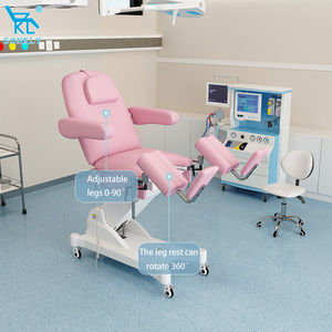Lit d'examen gynécologique multifonctionnel SONKLY, lit d'accouchement manuel, lit obstétrical hydraulique universel, lit d'accouchement pour <span class=keywords><strong>bébé</strong></span> - Product Image 4